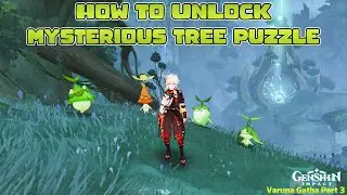 Apam Woods Mysterious Tree Puzzle Solve || Genshin Impact
