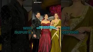 Celebrities at Kriti Sanon Sister Nupur & Stebin Ben Wedding Reception #bollywood #kritisanon