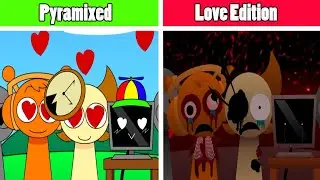 Incredibox Sprunki Pyramixed Love Edition  All Bonuses Characters (New Mod)