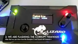 Unbricking a BENQ drive using Scorpion 2 and Maximus Lizard (ENGLISH)