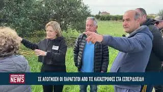 Σοβαρές πληγές άφησαν πίσω τους τα καιρικά φαινόμενα στο Ευηνοχώρι  και τον Γαλατά