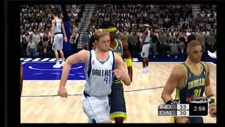 (SEGA SPORTS NBA 2K3) ESPN (Indiana Pacers vs Dallas Mavericks) PS2