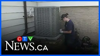 Air conditioning troubles amid heat