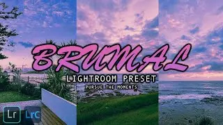 Brumal Preset | Lightroom Presets | Sky Replacement