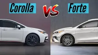2023 Kia Forte vs 2023 Toyota Corolla Visual Comparison | Forte or Corolla?! | Sedans Clash!