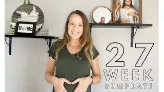 27 Week Bumpdate - EMDR Experience, Favorite New Ed Sheeran song, Supplement, & Exercise