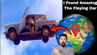 I Found Amazing The Flaying Car😱🤯 on Google maps 🔍 🌍 and Google#Earth#video#asgoogleearth08 
