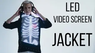 Smart LED Video Screen Jacket by ETERESHOP