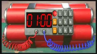 1 Minute Timer Bomb with Loud Music | One Minute Timer Bomb | Timer Bomb 1 Minute | Bomb Timer