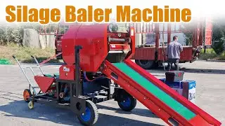 Silage Baler Machine for Sale | Efficient Baling & Wrapping Solution Contact: +8617703863868
