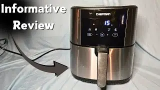 Chefman Air Fryer 8 Qt | TurboFry&reg; 4-in-1 with 450&deg;F Hi-Fry Option for Crispier Results