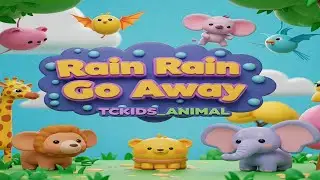 Rain Rain Go Away | Nursery Rhyme for Kids | TCKIDS_ANIMAL