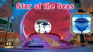 Star of the Seas Boarding Day Deck Exploration | Port Canaveral, FL | 4K