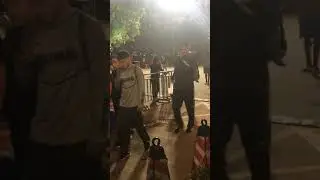 北京首钢抵达源深体育馆，我只认识翟晓川 Beijing Shougang arrived at Yuanshen Stadium. I only know Zhai Xiaochuan.