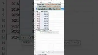 How to Use GROWTH Function in Excel