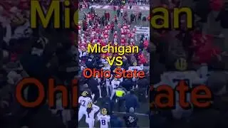 Michigan VS Ohio State #collagefootball #college #edit #football #football #michigan #fyp #viral