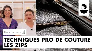 Extrait du cours: Formation techniques professionnelles de couture 1 - Les Zips