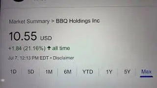 🔴 BBQ Holdings Inc. BBQ Stock Trading Facts 🔴