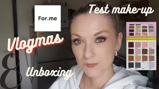 VLOGMAS JOUR 8 TEST MAKE-UP ET UNBOXING 🎁
