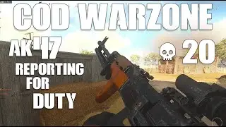 20 Kill SOLO WIN | SEASON 6!! | AK47 & Mp5 Class | CoD Warzone Gameplay (No Commentary)
