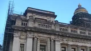 viewpoint of the courthouse in Brussels, Belgium