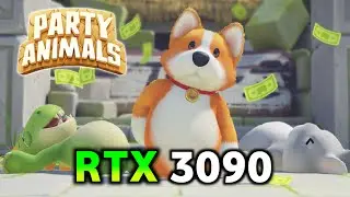 RTX 3090 - Party Animals | ULTRA - 1080p - 1440p - 4K - PC Gameplay