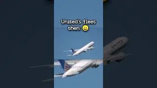 United's fleet now: 🥹#avgeeks #aviation #airline #planes #flight #pilot