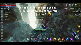 MIR4: Secret Peak Red Darksteel | First time seeing Darksteel in this location 😂