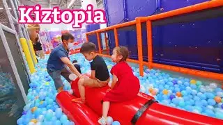 Kiztopia, лучшая крытая игровая площадка для всей семьи