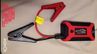 Portable Vehicle Jump Starter and Power bank (unbox and review) 2023 - Must watch!!