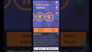 Pi Block chain Ready 👌 // INFOTECH23