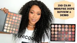 35O MORPHE DUPE FOR &pound;10! REVIEW & DEMO