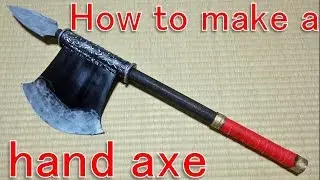 How to make a hand axe [Cosplay prop tutorial]