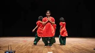 Welcome dance by students of The Blue Bell International School, Bhagalpur