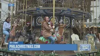 Abby's Philadelphian Holiday Adventure - Parx Liberty Carousel | Positively Philly