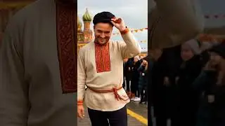 Russian National Folk Outfit #moscow #redsquare #russia #russian #folk #fashion