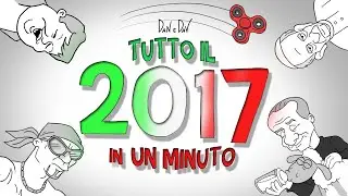 Tutto il 2017 in Un Minuto - Cartoon! 🇮🇹
