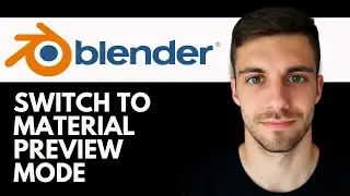 How to Switch to Material Preview Mode in Blender 2026 (Beginners Tutorial)