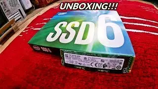 Unboxing of The Intel SSD 660p Series 512GB