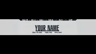 Speedart || Clean 2D banner template (W/ Download)