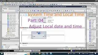 TIA Portal: Системное и местное время | Часть 4: Запись местной даты и времени