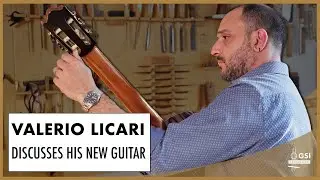 Luthier Valerio Licari Discusses His New Classical Guitar Built for Guitar Salon International