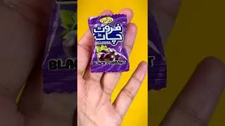 Tasty triggers Black currant fruity candy ASMR #shorts
