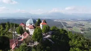 Scenic footage of Slovenia, Mount Saint Mary shot with the Mavic mini!!