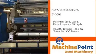 ZOCCHI Used Mono extrusion lines machines MachinePoint