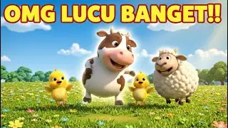 Anak Auto Happy! Sapi Ceria Menari Sampai Senja🎶 | Animasi Lagu Anak Indonesia