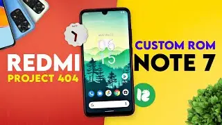 Redmi Note 7 | Project 404 Android 12.1 Custom Rom | Performance | Battery