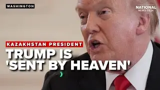 President Trump says Kazakhstan joined the Abraham Accords: What was their president's response?