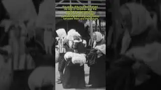 Immigrants Arriving at Ellis Island (1903) | Rare Historic Footage