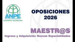 OPOSICIONES 2026:  Cuerpo de Maestr@s